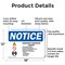 Signmission Emergency Generator Danger High, 18 in W x Rectangle, Aluminum OS-2PACK-NS-A-1218-L-11854 - alternate 5